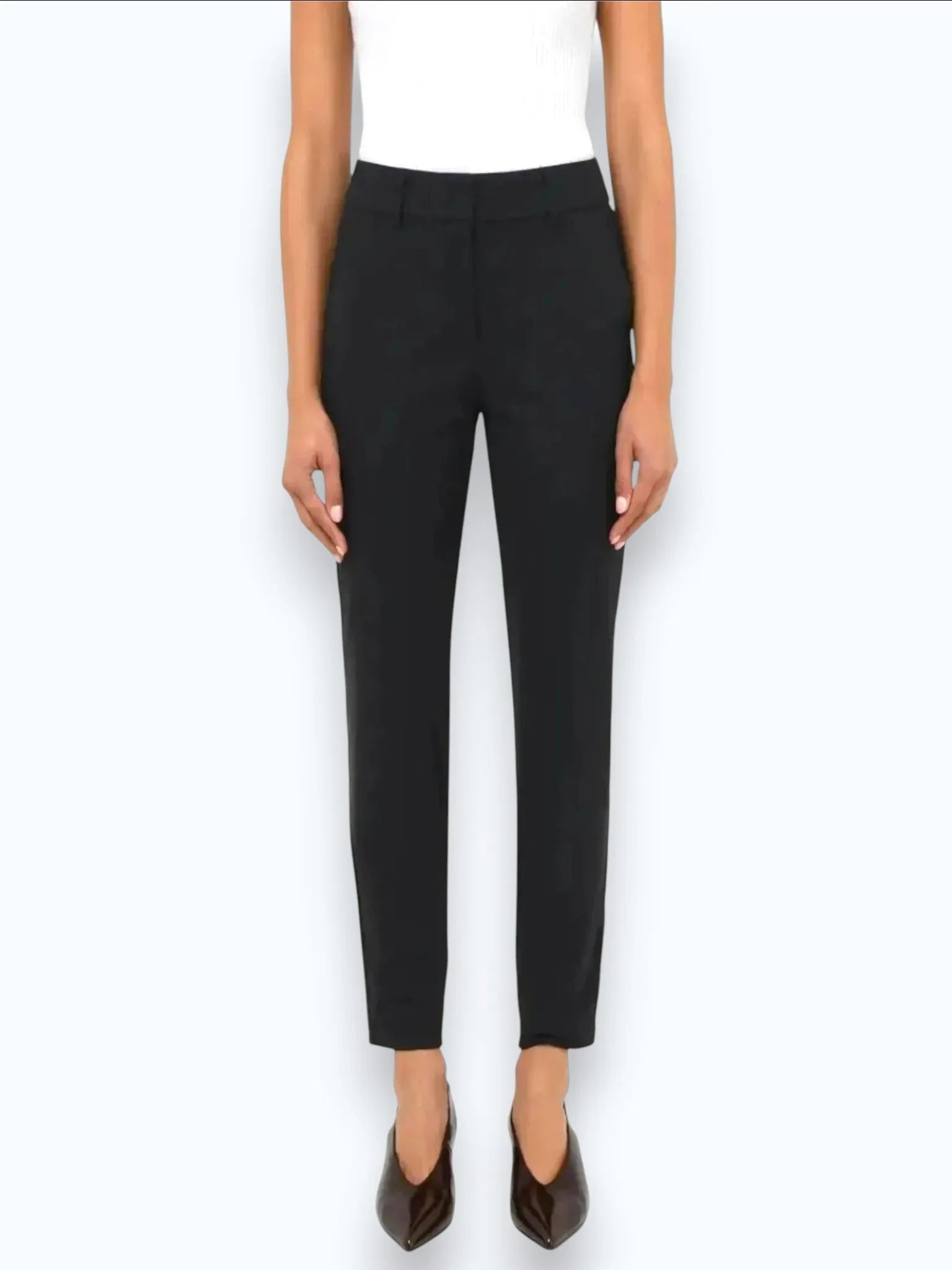 Forcast Forcast Safira Blue Pant Suit in Pants - Bottom | Queen Anna House of Fashion Women's Luxury Fashion