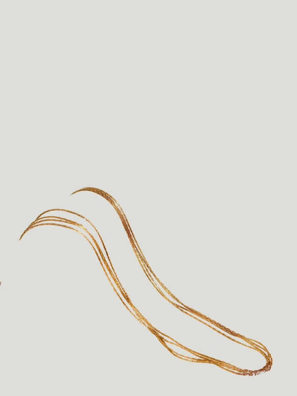 Furano Studio 18k Gold Multi-Strand Herringbone Necklace