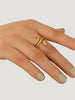 Furano Studio 18k Gold Plated Snake Ring