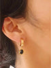 Furano Studio Black Onyx Gemstone Drop Earrings