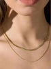 Furano Studio Double Layer Snake Chain Necklace