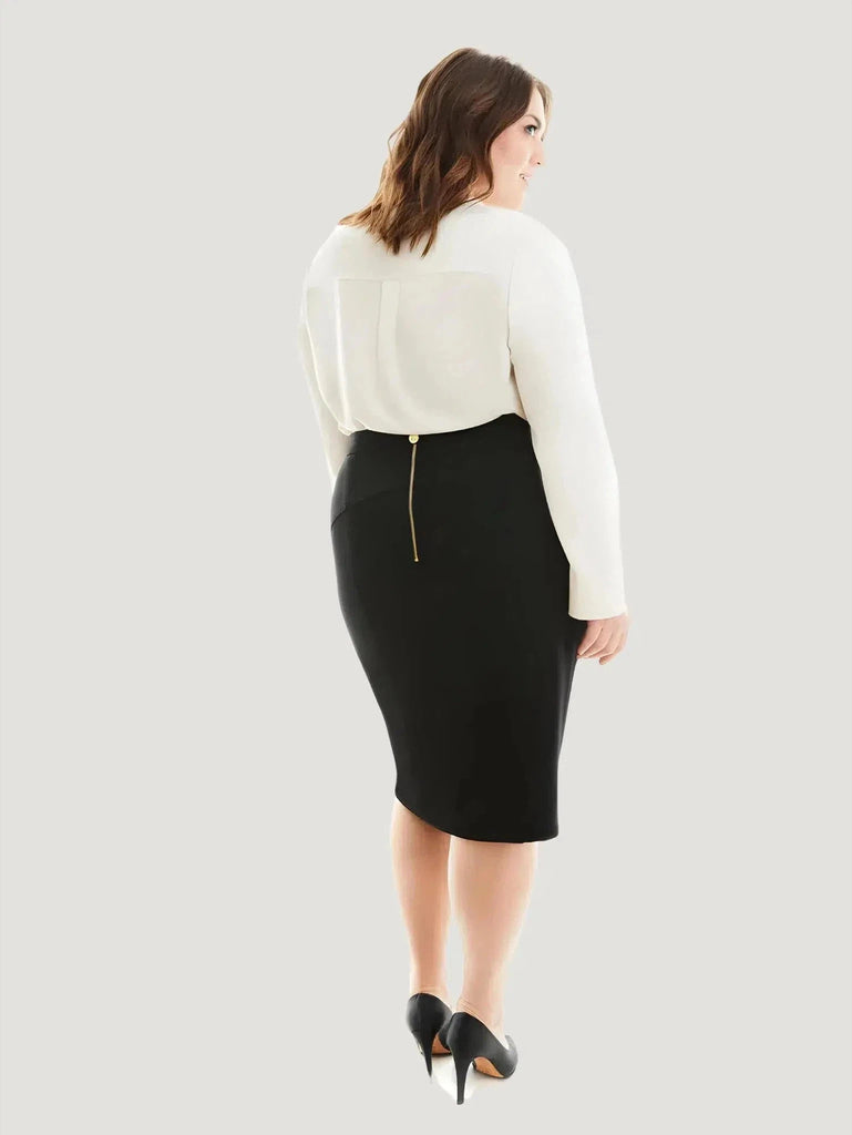 GRAVITAS Rosalind Plus Size Pencil Skirt