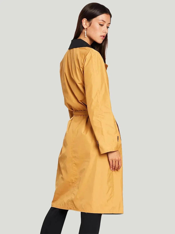 Grace Willow Nadine Trench - Black, Eco-Conscious Brand, Gold, l, m, Outerwear, s, Sale, Trench, Women Owned Brand - Luxury Women's Fashion at Queen Anna House of Fashion