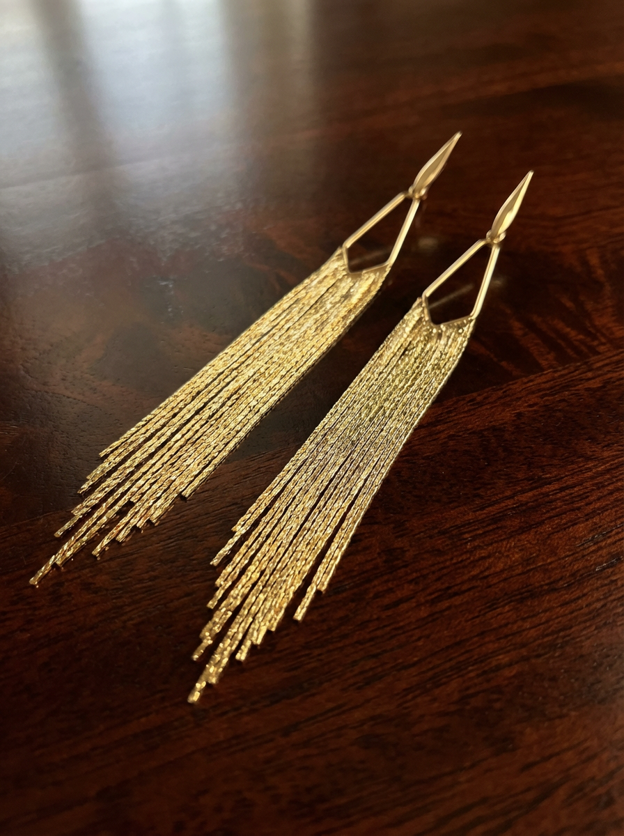 WILYMI Jewelry Fringe Earrings