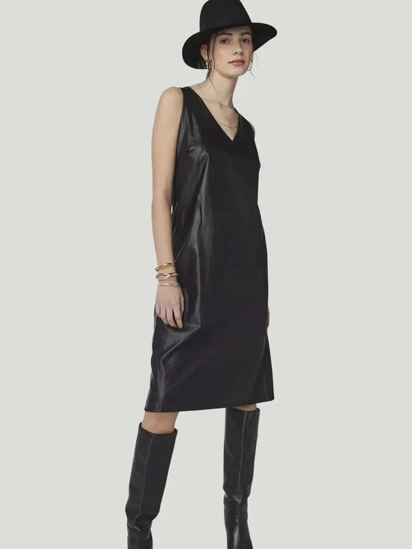 IRIS Verona Vegan Leather Dress