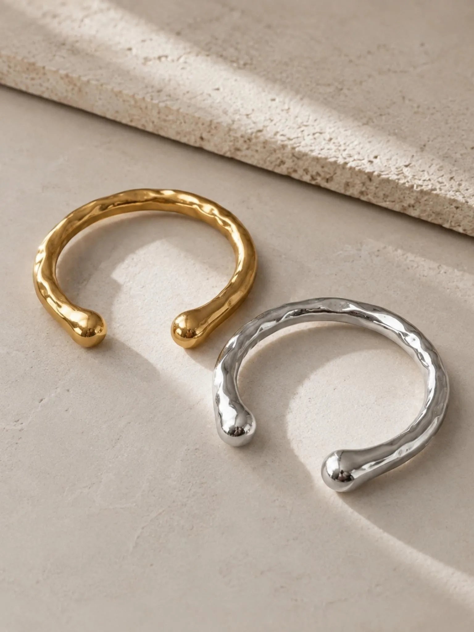 Knature the Label Knature The Label Bone Cuff Bracelet in Gold - Jewelry | Queen Anna House of Fashion Women's Luxury Fashion