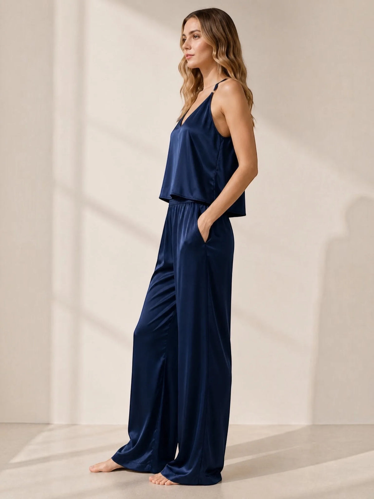 LUNYA LUNYA Washable Silk Cami and Pant Set in Silk Cami - Top | Queen Anna House of Fashion Women's Luxury Fashion