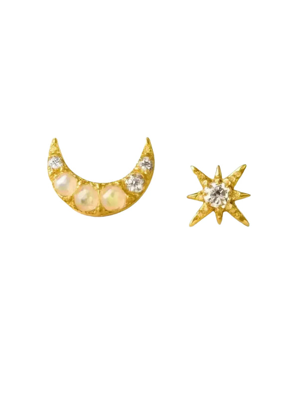 La Kaiser Diamond Celestial Dream Studs-La Kaiser-Queen Anna House of Fashion