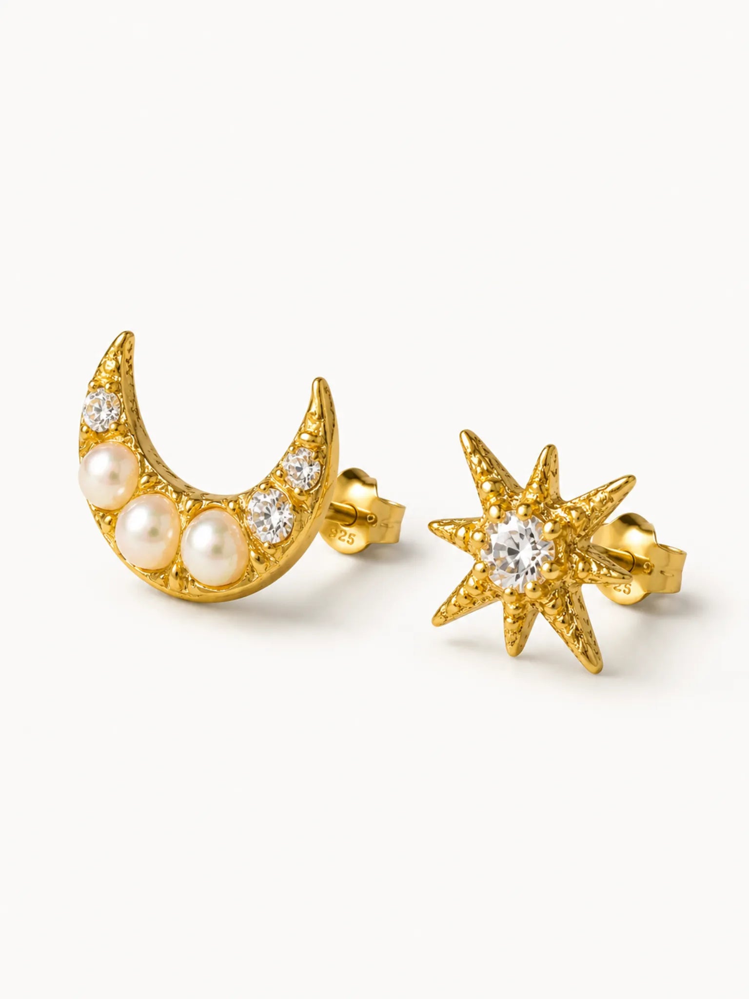 La Kaiser La Kaiser Diamond Celestial Dream Studs in Celestial Dream Studs - Jewelry | Queen Anna House of Fashion Women's Luxury Fashion