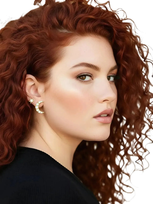 La Kaiser Diamond Celestial Dream Studs-La Kaiser-Queen Anna House of Fashion