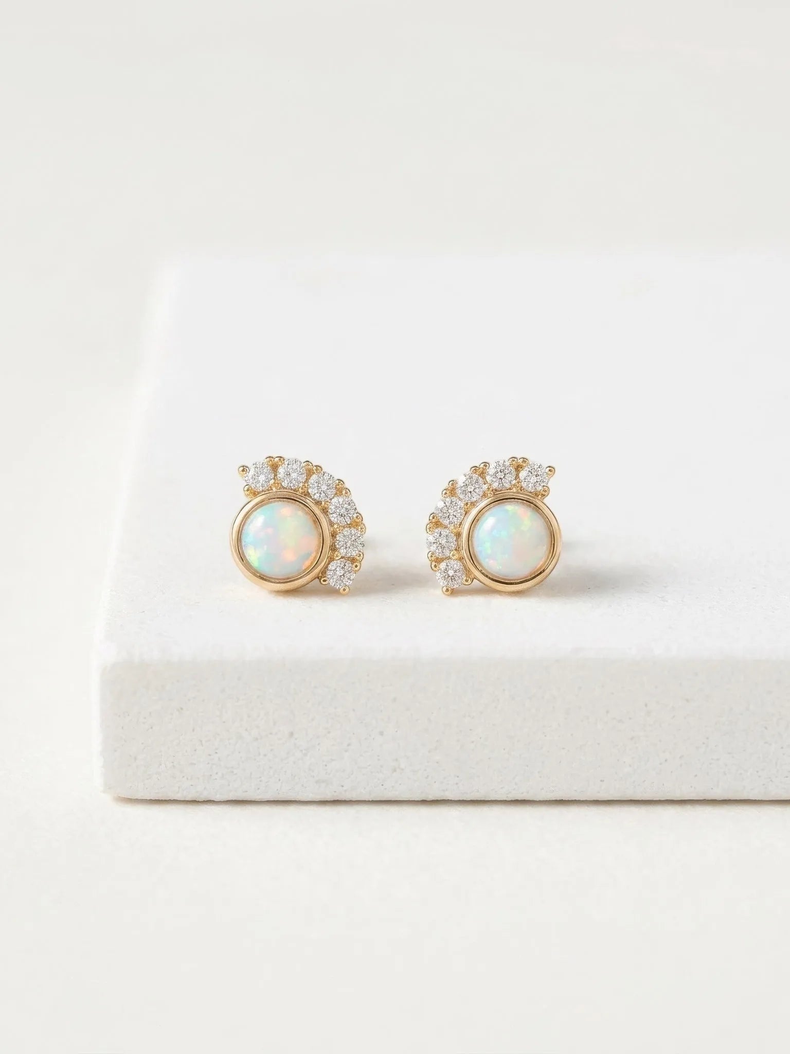 La Kaiser La Kaiser Diamond Parisian Sunset Studs in Sunset Studs - Jewelry | Queen Anna House of Fashion Women's Luxury Fashion