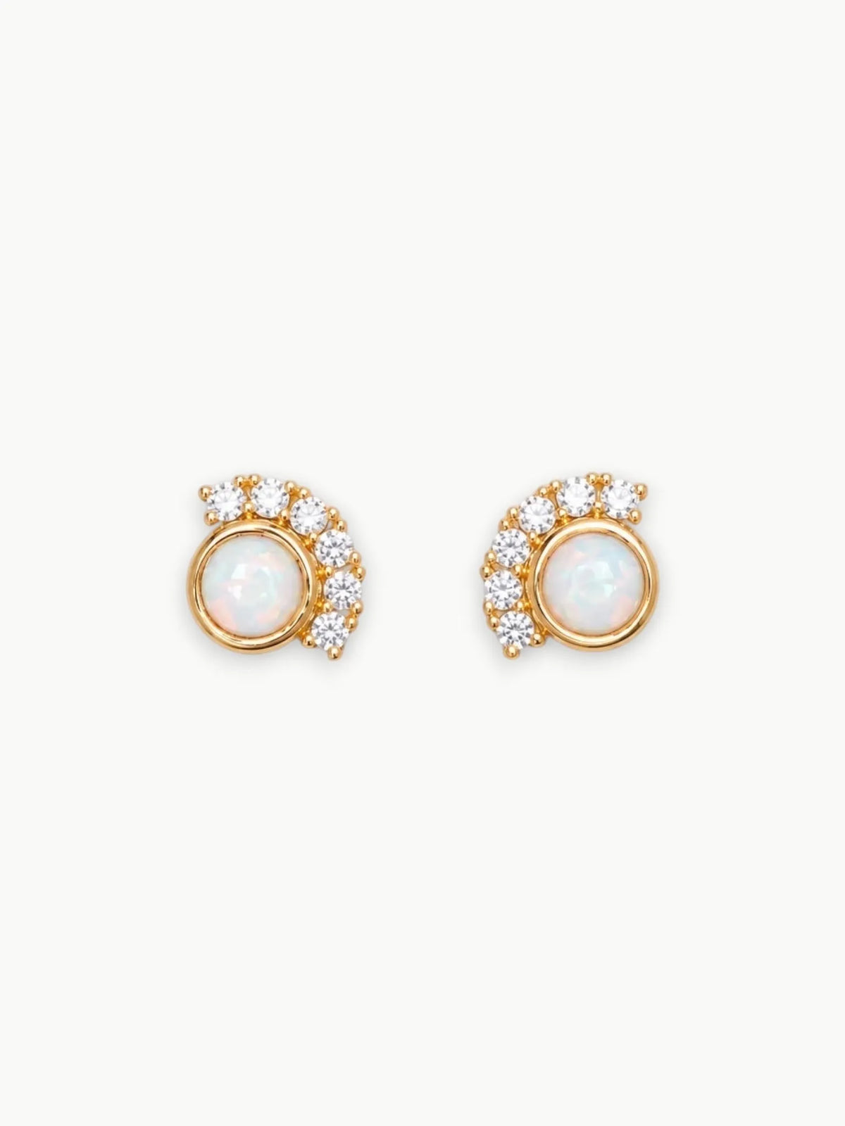 La Kaiser La Kaiser Diamond Parisian Sunset Studs in Sunset Studs - Jewelry | Queen Anna House of Fashion Women's Luxury Fashion
