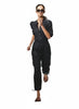 Lanhtropy Lanhtropy Cargo Linen Pants in Black - Bottom | Queen Anna House of Fashion Women's Luxury Fashion