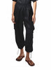 Lanhtropy Lanhtropy Cargo Linen Pants in Black - Bottom | Queen Anna House of Fashion Women's Luxury Fashion