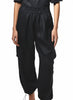 Lanhtropy Lanhtropy Cargo Linen Pants in Black - Bottom | Queen Anna House of Fashion Women's Luxury Fashion