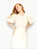 Lanhtropy Lanhtropy Ios Linen Dress in Natural White - Dress | Queen Anna House of Fashion Women's Luxury Fashion