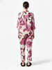 Lanhtropy Lanhtropy Sake Linen Tencel Shirt in Hibiscus Linen Top - Top | Queen Anna House of Fashion Women's Luxury Fashion