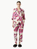 Lanhtropy Lanhtropy Sake Linen Tencel Shirt in Hibiscus Linen Top - Top | Queen Anna House of Fashion Women's Luxury Fashion