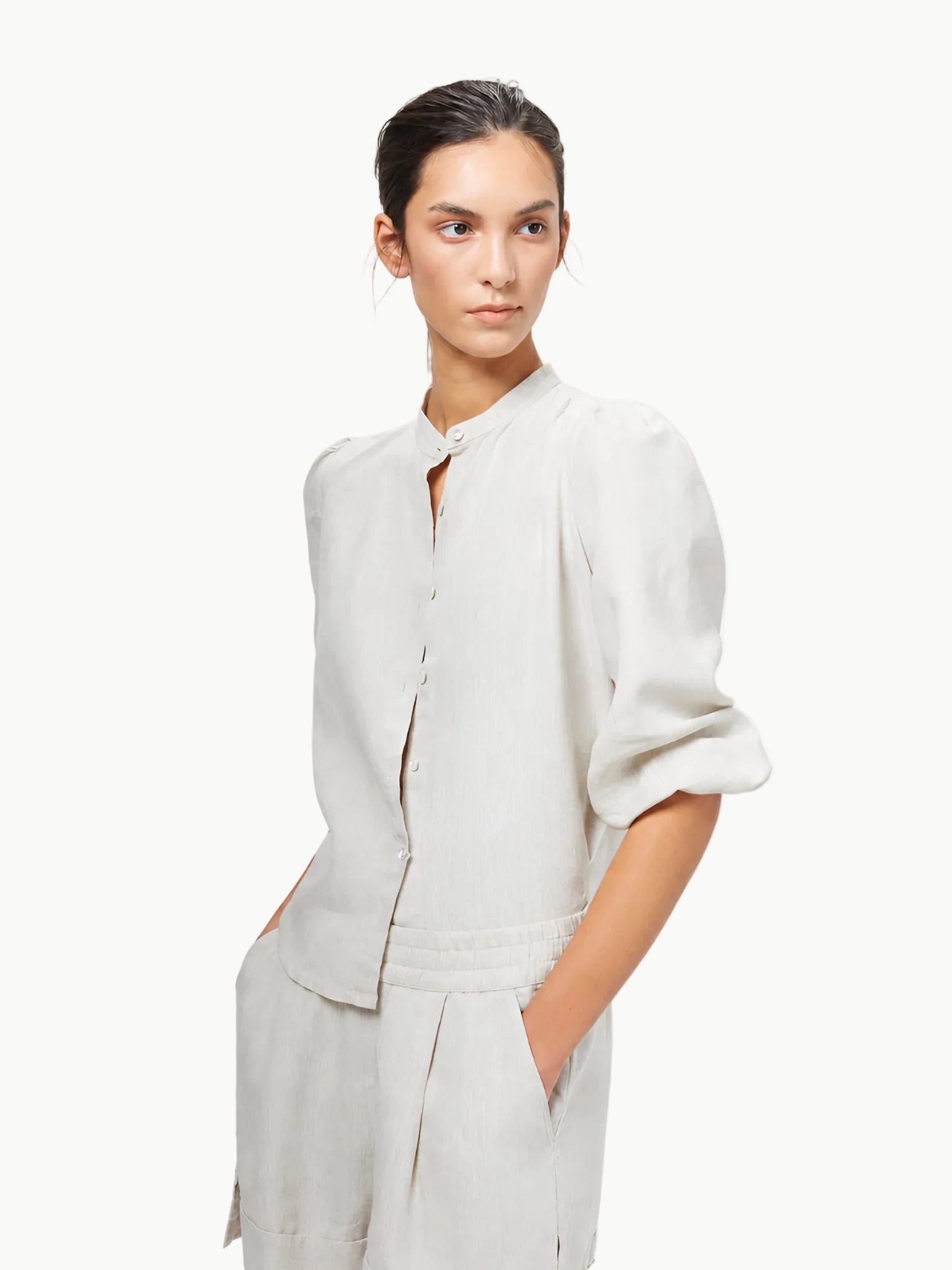 Lanhtropy Meknes Linen Shirt