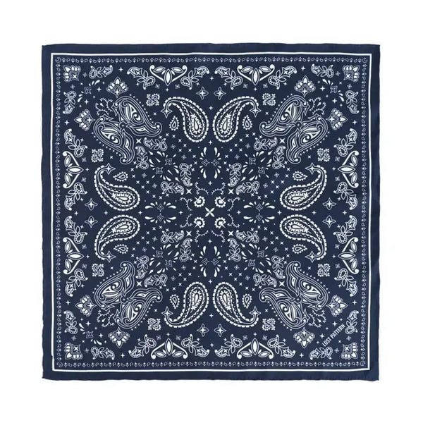 Lost Pattern NYC Paisley Silk Bandana Scarf-Lost Pattern NYC-Queen Anna House of Fashion