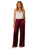 LUNYA Lunya Washable Silk Tank & Pant Set in Burgundy Top - Top | Queen Anna House of Fashion Women's Luxury Fashion