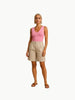 M.M.LaFleur M.M.LaFleur Alecia V-Neck Tank in Pink - Top | Queen Anna House of Fashion Women's Luxury Fashion