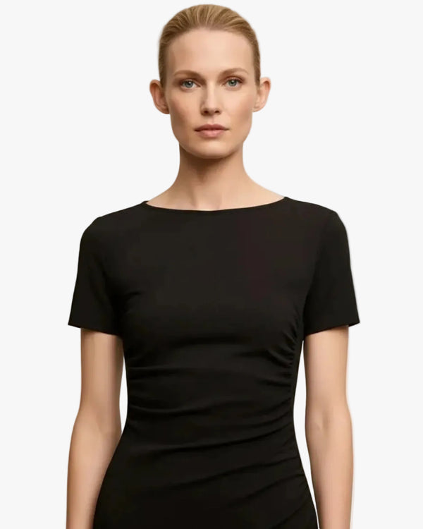 M.M.LaFleur M.M.LaFleur Glenda Fancy T-Shirt Dress in XS - Dress | Queen Anna House of Fashion Women's Luxury Fashion