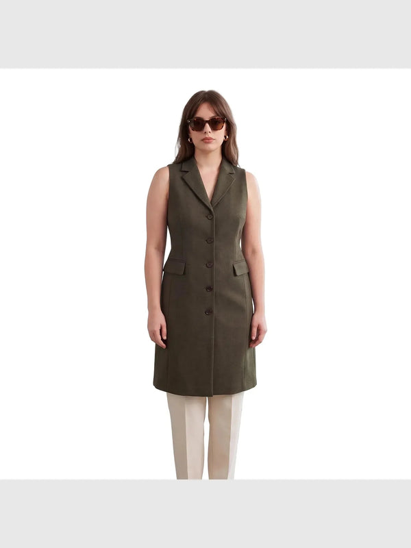 M.M.LaFleur M.M.LaFleur Cassandra Dress in Olive - Dress | Queen Anna House of Fashion Women's Luxury Fashion