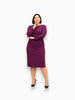 M.M.LaFleur M.M.LaFleur Maxine Dress in Plumberry - Dress | Queen Anna House of Fashion Women's Luxury Fashion