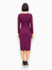 M.M.LaFleur M.M.LaFleur Maxine Dress in Plumberry - Dress | Queen Anna House of Fashion Women's Luxury Fashion