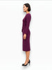 M.M.LaFleur M.M.LaFleur Maxine Dress in Plumberry - Dress | Queen Anna House of Fashion Women's Luxury Fashion