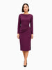 M.M.LaFleur M.M.LaFleur Maxine Dress in Plumberry - Dress | Queen Anna House of Fashion Women's Luxury Fashion