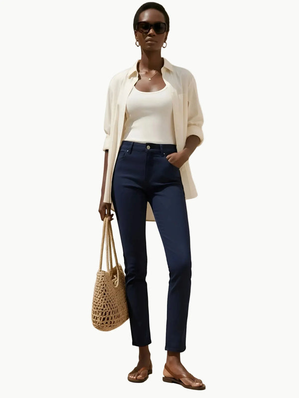 M.M.LaFleur M.M.LaFleur Roma Jean in Navy - Bottom | Queen Anna House of Fashion Women's Luxury Fashion