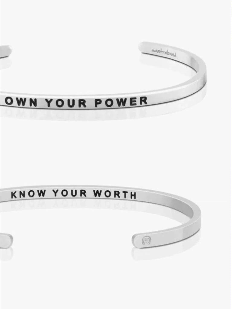 Mantraband Bracelets - Accessories, Black, Bracelets, Empowered Collection, Gold, Grey, Jewelry, MantraBand, Philanthropic  - Luxury Women's Fashion at Queen Anna House of Fashion