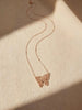 WILYMI Jewelry WILYMI Jewelry Co LIMITLESS Lace Butterfly Sparkling Necklace in Gold - Jewelry | Queen Anna House of Fashion Women's Luxury Fashion