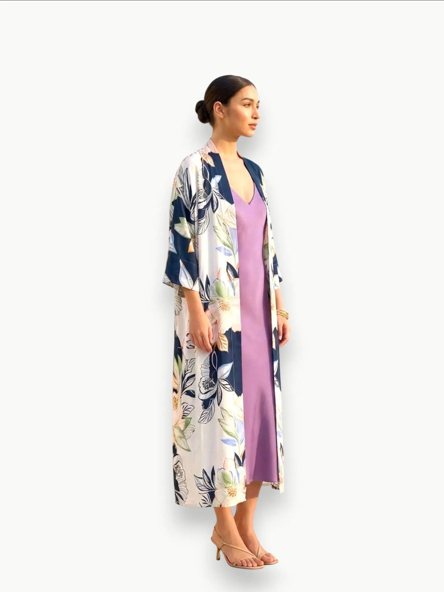 Neu Nomads Neu Nomads Audrey Kimono in Floral Kimono - Outerwear | Queen Anna House of Fashion Women's Luxury Fashion