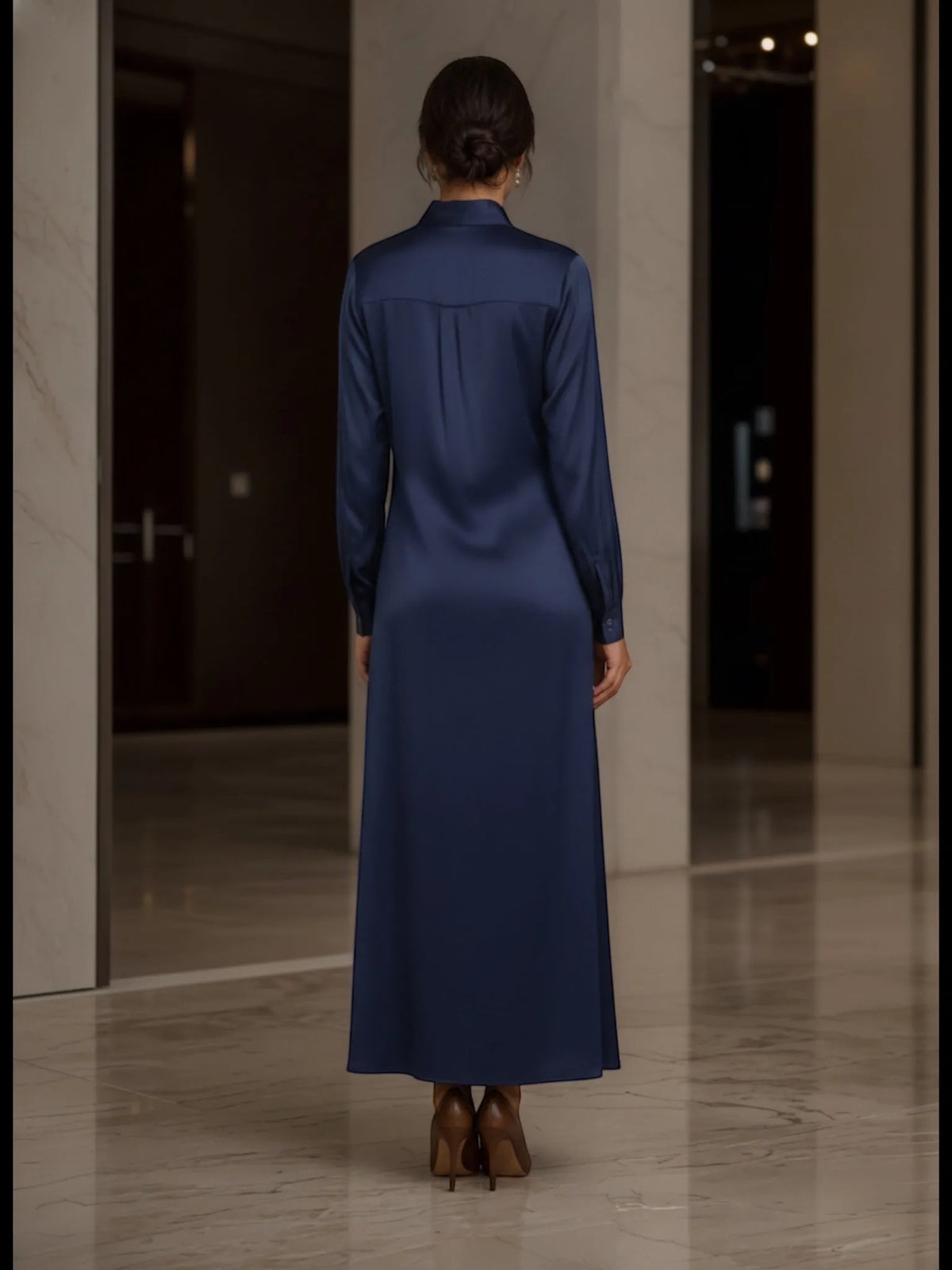 Neu Nomads Neu Nomads Camilla Shirt Dress in Blue - Dress | Queen Anna House of Fashion Women's Luxury Fashion