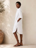 Neu Nomads Neu Nomads Chloe Shirt Dress in White - Dress | Queen Anna House of Fashion Women's Luxury Fashion