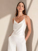 Neu Nomads Neu Nomads Cowl Neck Camisole in Snow White - Top | Queen Anna House of Fashion Women's Luxury Fashion