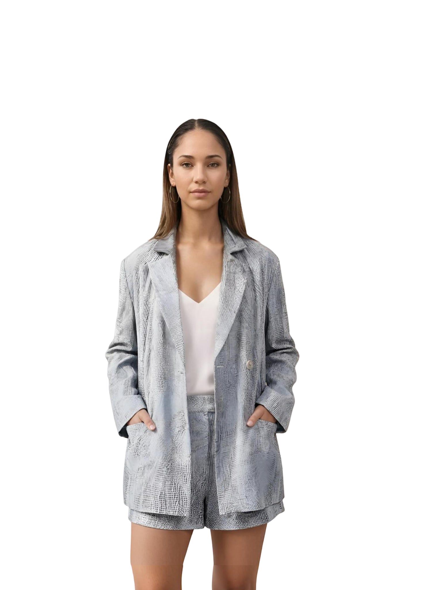Neu Nomads Neu Nomads Handloom Jiline Jacket in Black + White - Outerwear | Queen Anna House of Fashion Women's Luxury Fashion