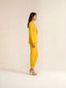 Neu Nomads Neu Nomads Karlie Blazer in Mustard - Outerwear | Queen Anna House of Fashion Women's Luxury Fashion