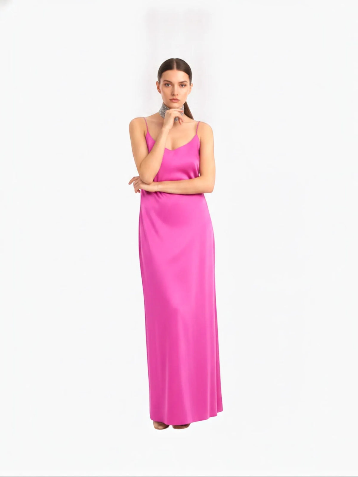 Neu Nomads Neu Nomads Sammie Gown in Berry - Dress | Queen Anna House of Fashion Women's Luxury Fashion
