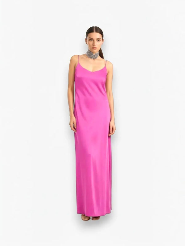 Neu Nomads Neu Nomads Sammie Gown in Berry - Dress | Queen Anna House of Fashion Women's Luxury Fashion