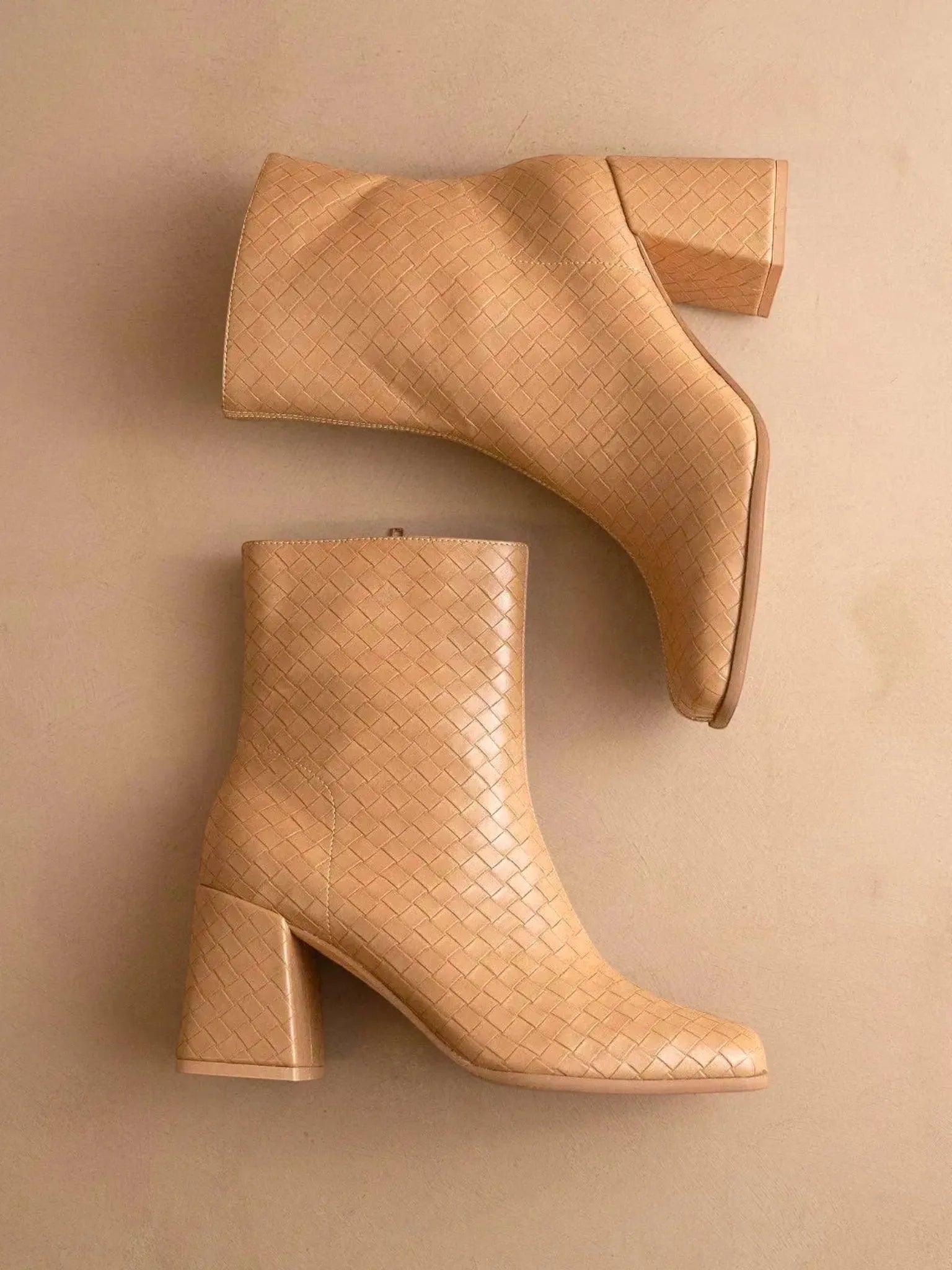 OASIS SOCIETY OASIS SOCIETY Demi Woven Ankle Boot in 6 - Shoes | Queen Anna House of Fashion Women's Luxury Fashion