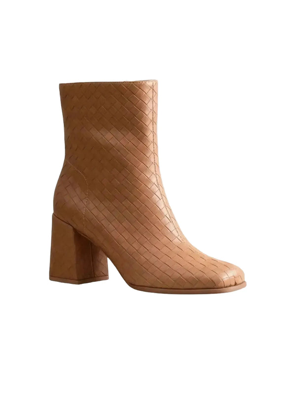 OASIS SOCIETY Demi Woven Ankle Boot-OASIS SOCIETY-Queen Anna House of Fashion
