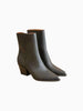OASIS SOCIETY OASIS SOCIETY The Miley Alligator Print Pointed Toe Bootie in Black - Shoes | Queen Anna House of Fashion Women's Luxury Fashion