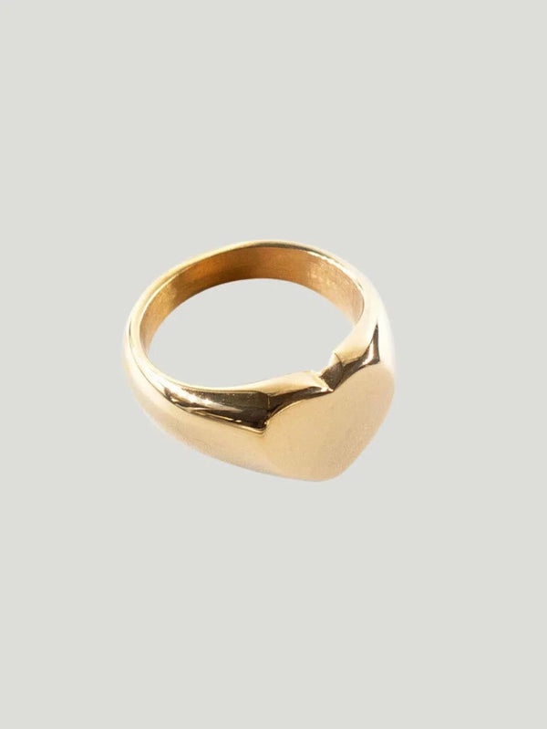 OUTOFOFFICE Dual Gold Rings - 8/Rings, AAPI Owned Brand, Accessories, BIPOC Brand, Eco-Conscious Brand, Gold, Jewelry, Philanthrop - Luxury Women's Fashion at Queen Anna House of Fashion