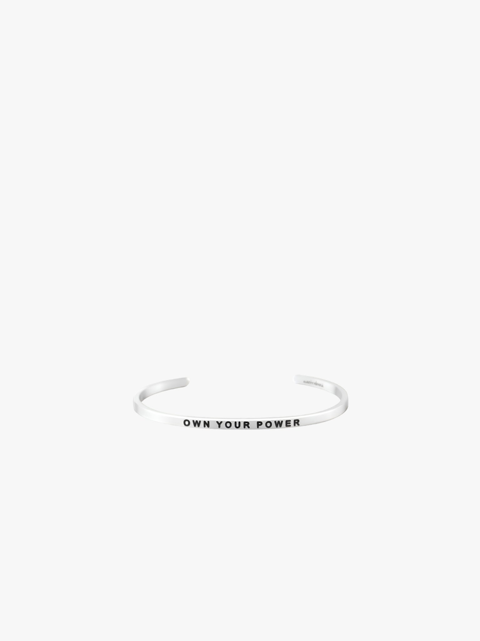 MantraBand OWN YOUR POWER MantraBand Bracelet in Silver - Jewelry | Queen Anna House of Fashion Women's Luxury Fashion