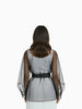 Touché Privé Touché Privé Sheer Organza Jacket in Black - Outerwear | Queen Anna House of Fashion Women's Luxury Fashion