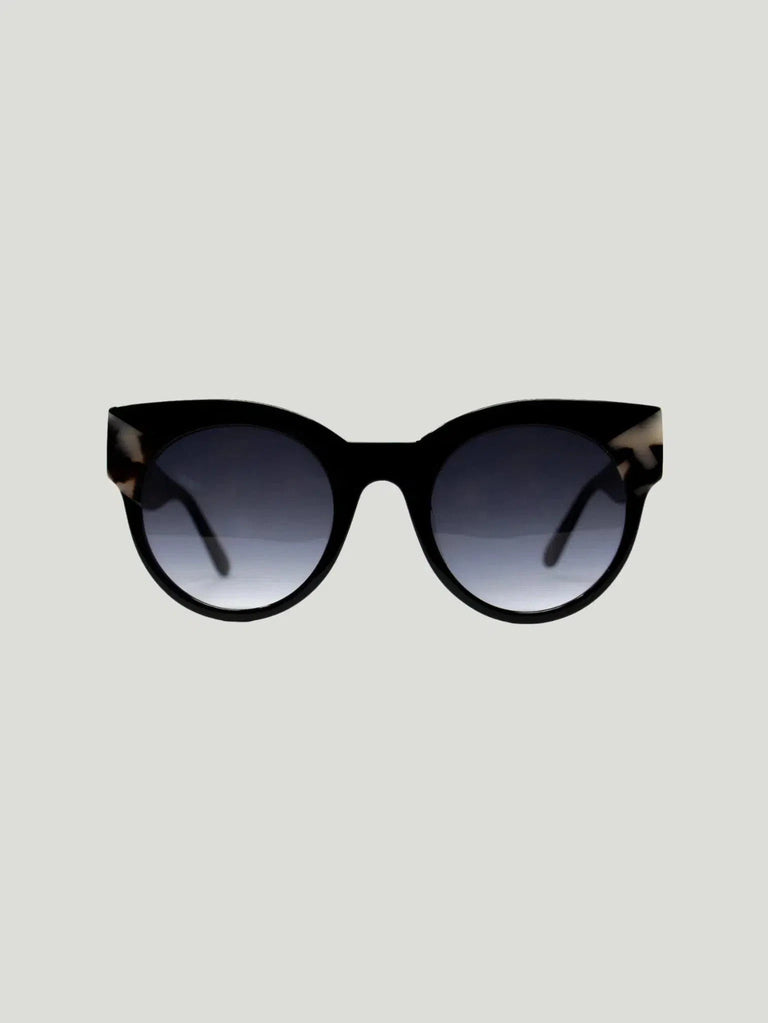 PIPERWEST Torino Acetate Two Toned Sunglasses - A/W'23, Accessories, Black, Eco-Conscious Brand, New Arrivals, Print/ Pattern, Sunglasses, Women Own - Luxury Women's Fashion at Queen Anna House of Fashion